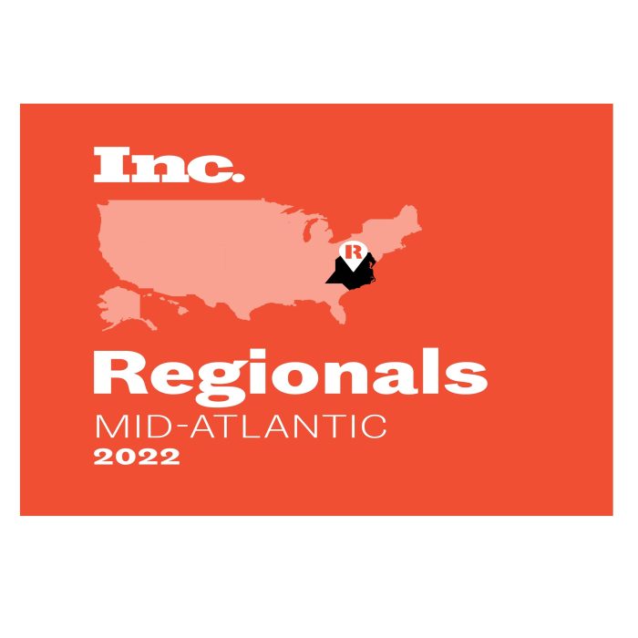 “Economic All-Star” ITegrity is #40 on the 2022 Inc. list of Mid-Atlantic fastest growing companies